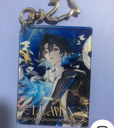 明日方舟同人周边 星屑剧团 流明挂件 已撕...