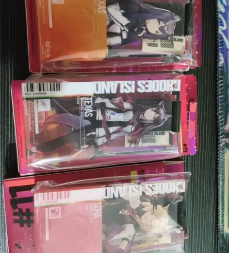 出明日方舟德克萨斯捆精一空通行认证一对，现...