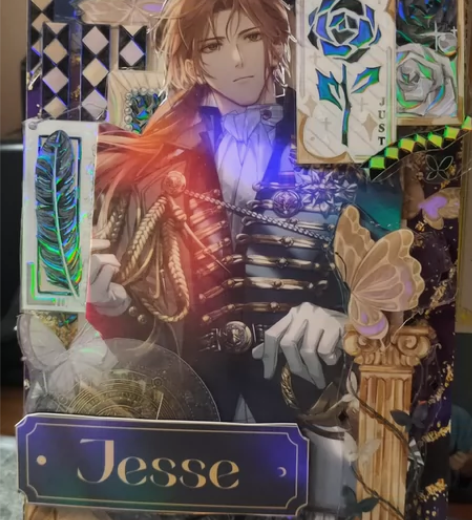 光与夜之恋 夏鸣星 拼贴卡 感兴趣的话点“...