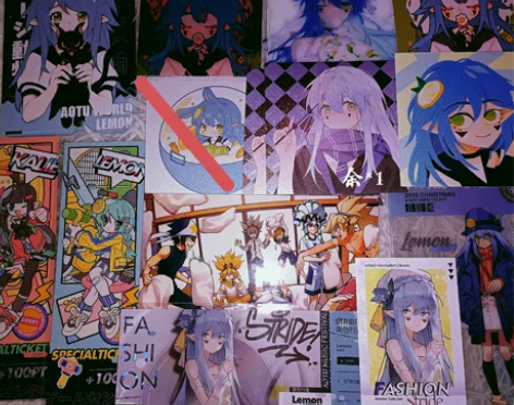 【出安莉洁同人月兔官方纸片（其他谷子请移步...