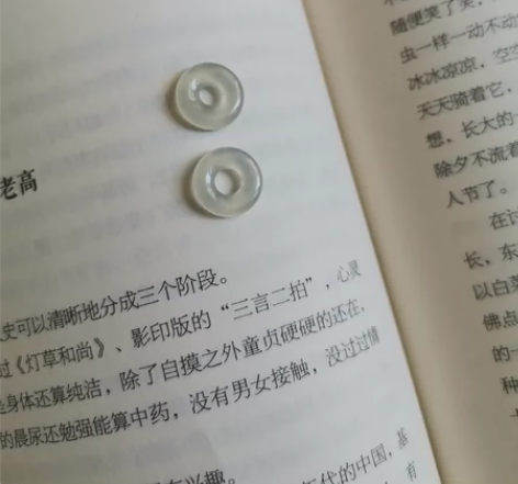 甜甜圈 可diy耳线 无烧冰黄 借唐小胖翡...