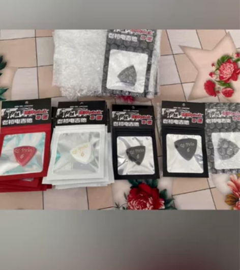 老祁手工拨片 吉他贝斯拨片 速弹拨片  德...