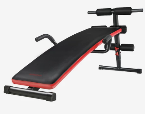 迪卡侬仰卧起坐辅助器板健身器材家用腹肌运动...