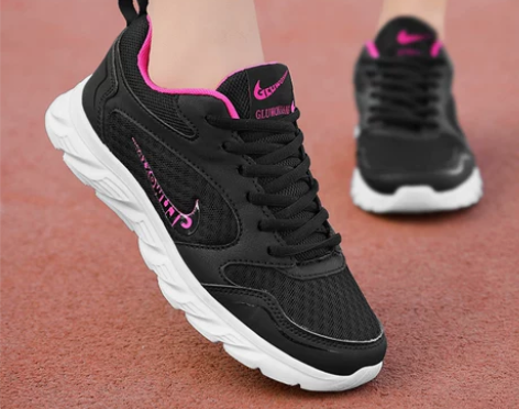 耐克女鞋夏季新款运动鞋网面透气情侣休闲跑步...