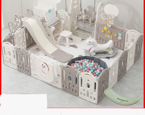 可优比儿童游戏围栏宝宝室内家用爬行垫防护