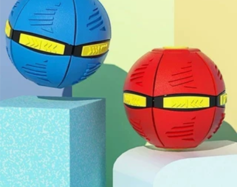 儿童玩具飞碟球解压脚踩球抖音爆款户外运动飞...