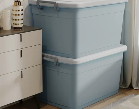 【狂欢价】佳帮手加厚特大号收纳箱塑料衣服储...