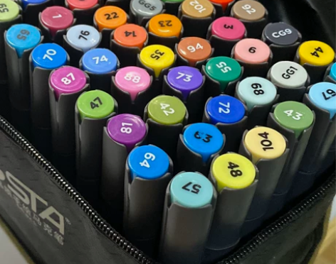 【出】正版sta斯塔3203马克笔套装48...