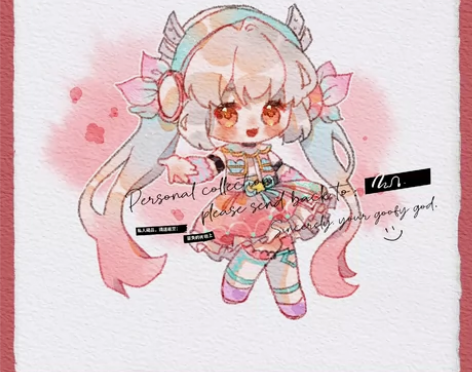 水彩约稿头像立绘约稿Q版插画水彩板绘/手绘...