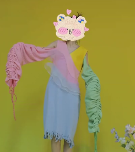 服装创意设计一套成衣 效果图，款式图，灵感...