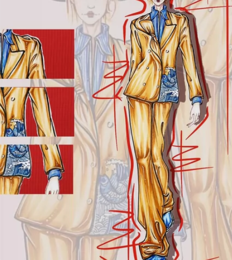 武汉纺织大学服装设计 1.定稿一对一可接(...