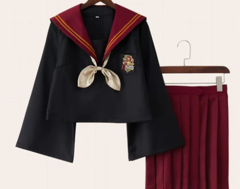 ?猫老师日式学生JK制服cosplay校服...