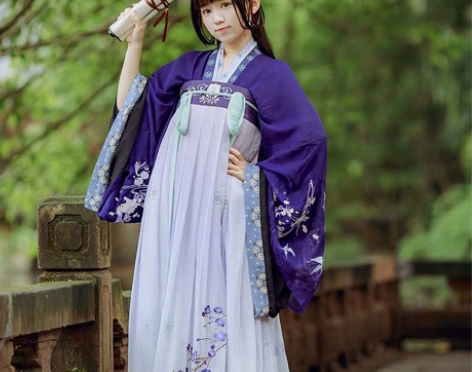 uwowo 悠窝窝 万花 襦裙 大袖衫基三...