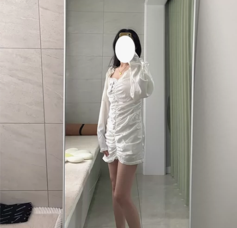 复古宫廷风褶皱连衣裙一字领露肩修身包臀短裙...