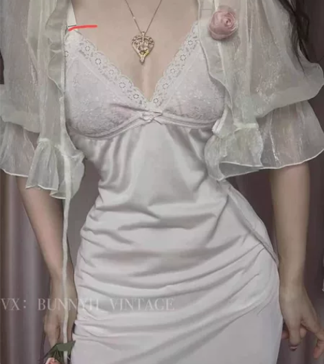 bunny肥兔邦尼vintage夏裙仙仙裙...