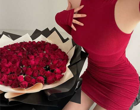 YoungGirlDay纯欲风性感高领紧身...