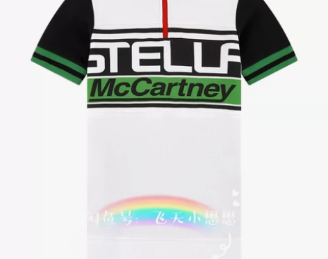 Stella运动风短袖卫衣裙 2到14+码...