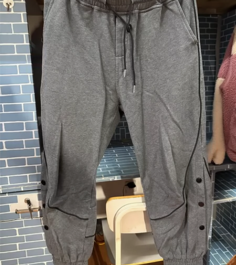 男士休闲九分裤运动长裤，XL 穿过几次，较...