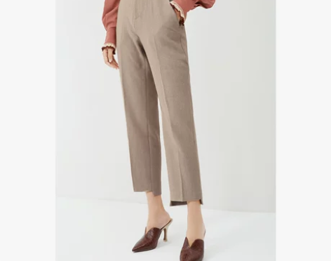 预售休闲裤伊芙丽2019新款春装欧洲站小脚...