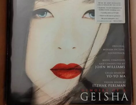 艺伎回忆录 电影原声大碟 OST 彩胶 黑...