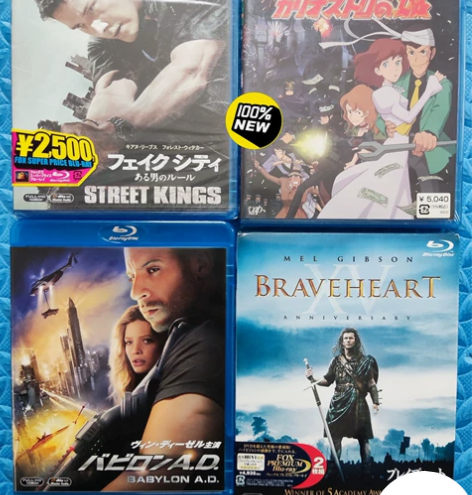 全新蓝光影片，日版 字幕，声音好听日文，英...