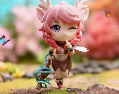 王者荣耀官方正版 鹿灵守心瑶Q版手办 搬家...