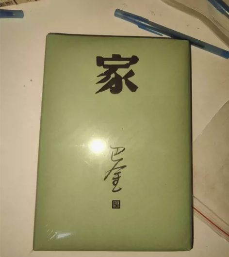 巴金的《家》，店里买的一直没看便宜出了 感...