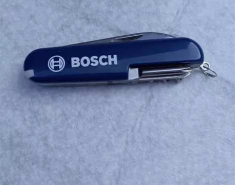 蓝色迷你多功能折叠刀 军刀 便携 全新 8...