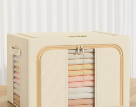 4个36元衣柜收纳箱家用衣服衣物大容量布艺...