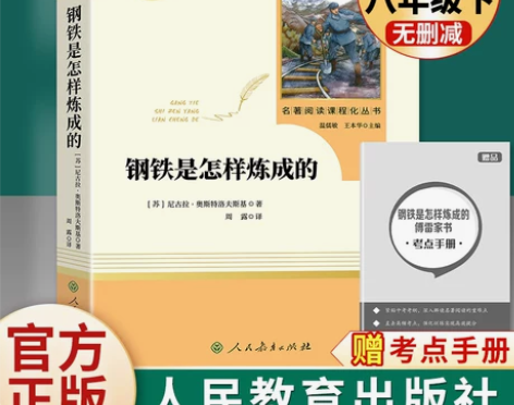 钢铁是怎样炼成的原著正版八年级下册
