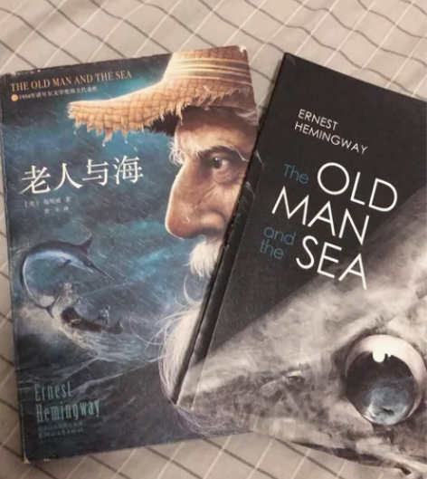 老人与海，带英文原版，不议价不包邮 感兴趣...