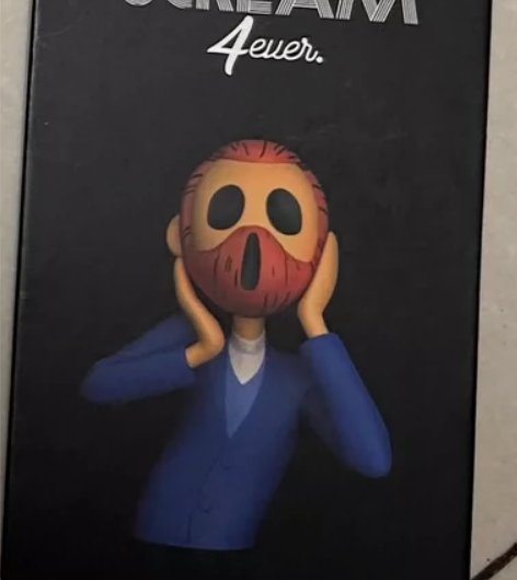 蓝烟斗X无声的呐喊，世界名画系列盲盒， 梵...