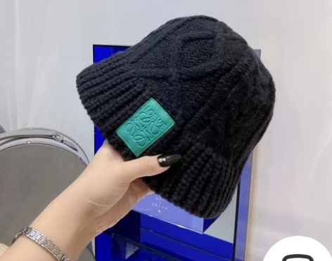 毛线帽子女秋冬天韩版潮休闲百搭针织帽保暖瓜...