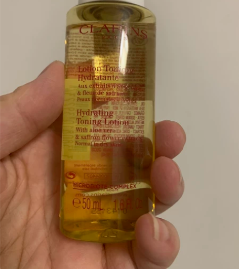 娇韵诗保湿化妆水，黄水，中样50ml，专柜...