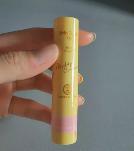 曼秀雷敦薄荷蜜桃味润唇膏，试用过一次，闲置...