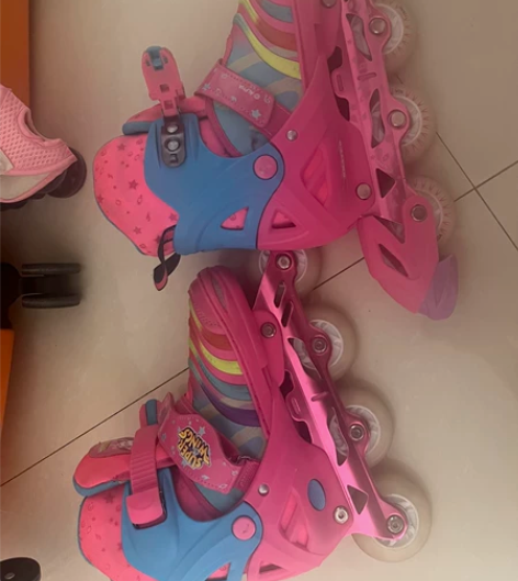 全套轮滑鞋及护具 超级飞侠 尺码37,超...