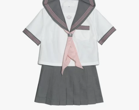 阿车家大码jk原创魔法小樱灰粉海军领水手服...