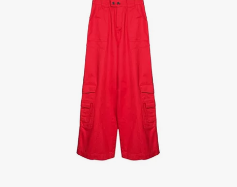 niunew全新工装裤阔腿裤带吊牌 M码，...