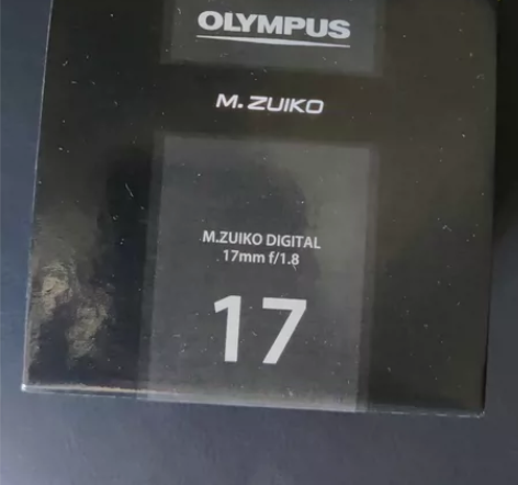 奥林巴斯17mm f1.8 全新 无灰无霉...