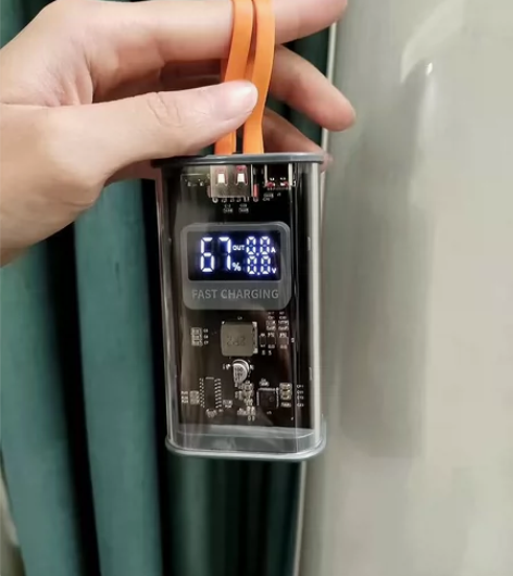 包邮捡漏?超级快充自带线100W充电宝20...