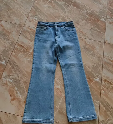 逸阳裤子 后侧开叉 蓝色 全新??全新ES...