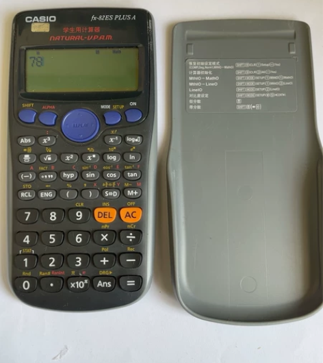 卡西欧fx-82ES PLUSA计算器，关...