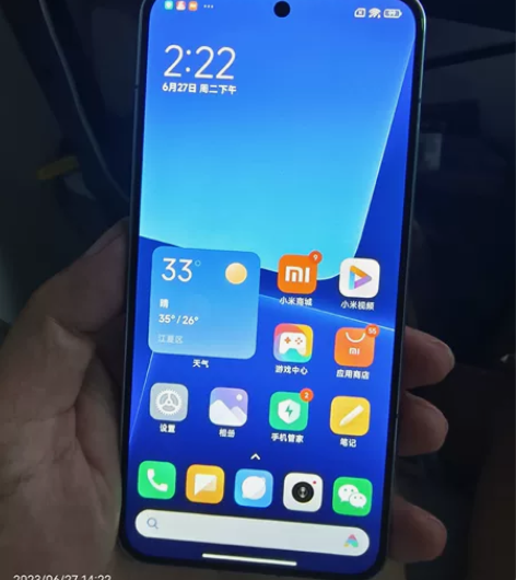 小米13 8+256京东拍拍购买，把玩了一...