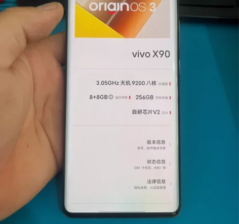vivox90，8.256内存 全原无拆修...