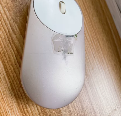 小米 无线蓝牙鼠标 金色（偏玫瑰金） 有轻...