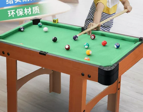 儿童台球桌大号家用室内益智亲子黑8迷你小型...