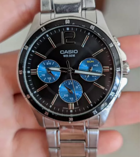 卡西欧手表，MTP-1374，走时准确，功...
