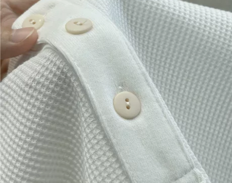 港货！腔调华夫格 秋冬复古美式亨利领休闲卫...