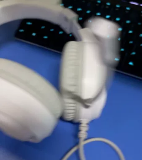 惠普8003猫耳电竞耳机，有线USB接口，...