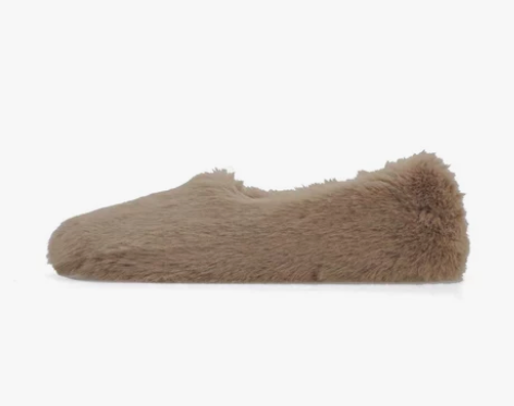 网红白色毛毛鞋女羊羔毛2021冬新款加绒外...